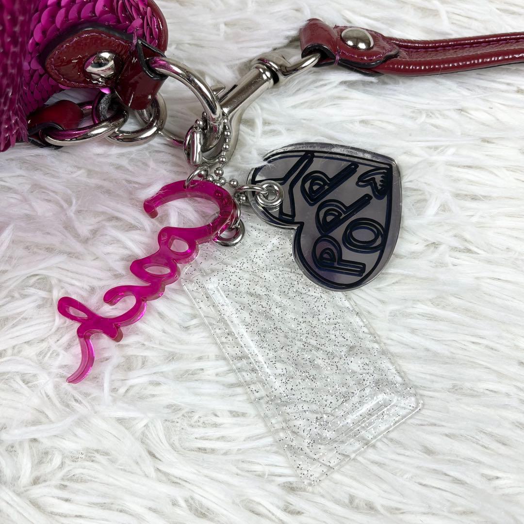 【希少 絢爛豪華】COACH ポピー ワンショルダー 2way スパンコール