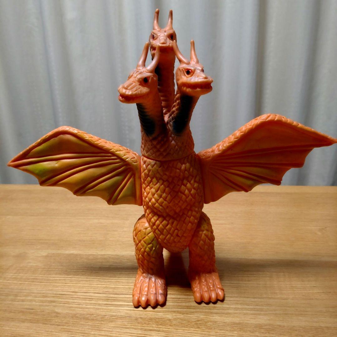 ブルマァク キングギドラ スタンダードサイズ 当時物