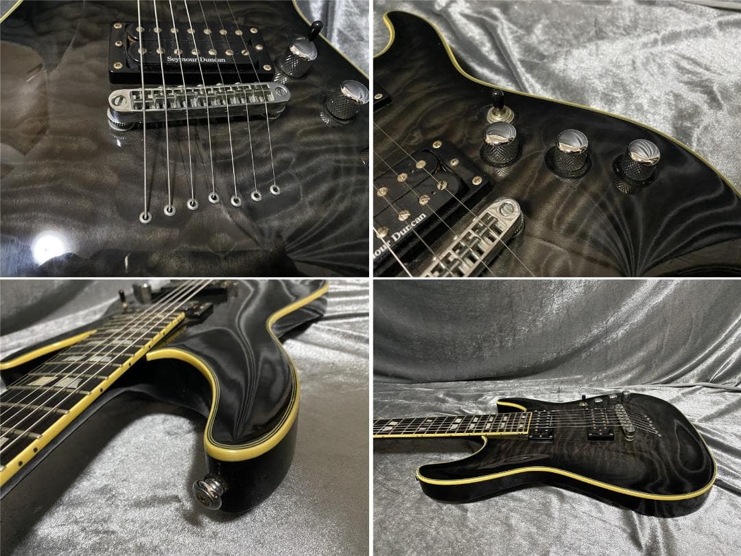 Schecter C-7 Custom セイモア・ダンカンPU搭載 7弦ギター