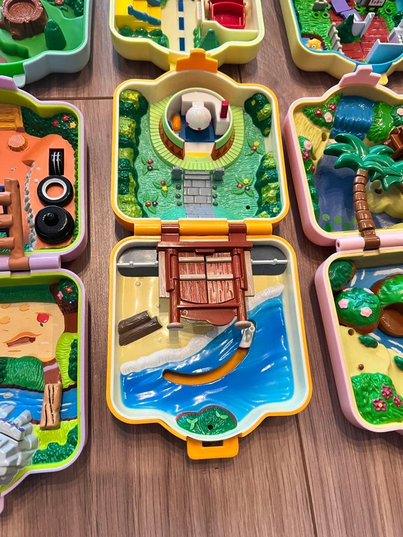 ちびポケハウス　8個セット　人形無し