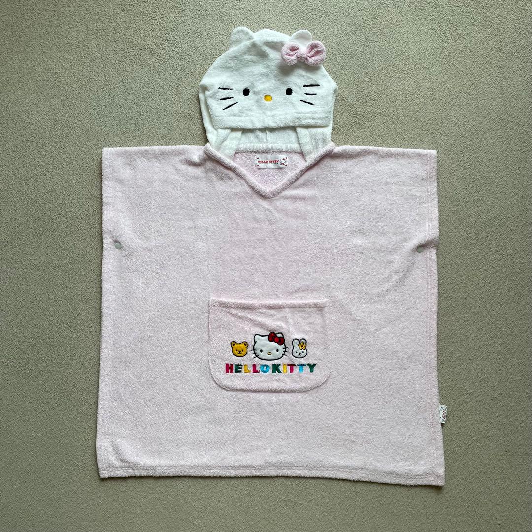 【 日本限定販売 】キティちゃん　ポンチョタオル　130cm 2001年
