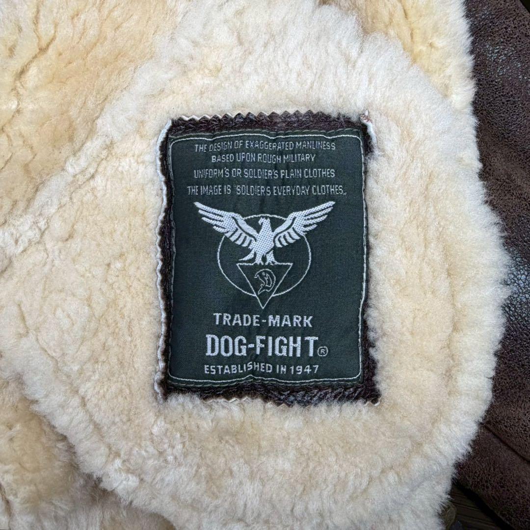 DOG-FIGHTドッグファイト B-3 ムートン フライトジャケット