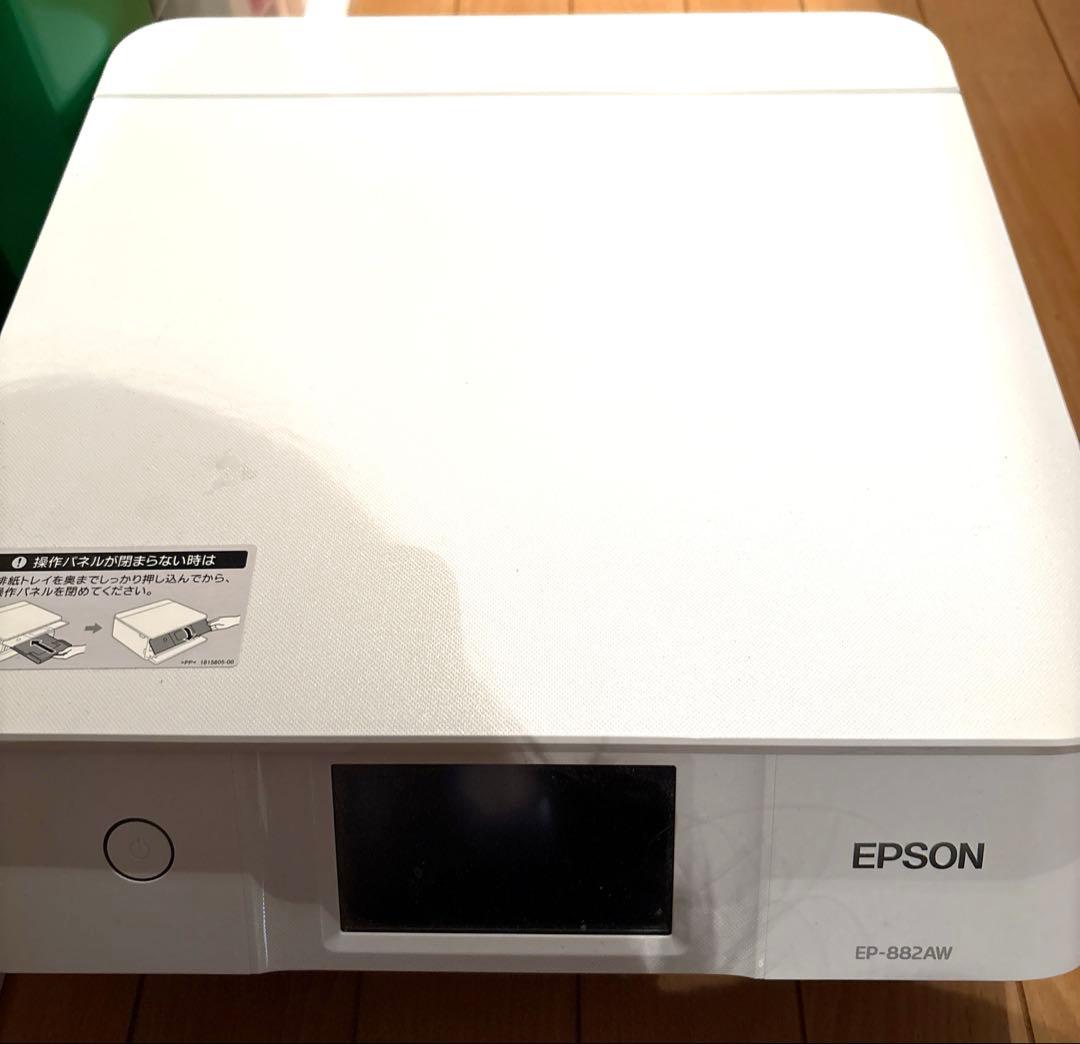 EPSON エプソン　コピー機　EP-882AW 6色インク　箱なし説明書無し