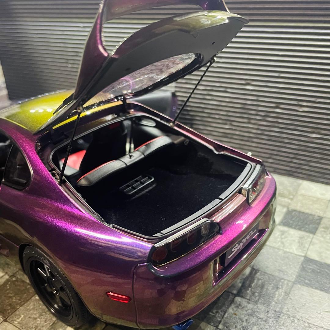 399台限定 1/18 WHELART トヨタ JZA80 スープラ 2JZ