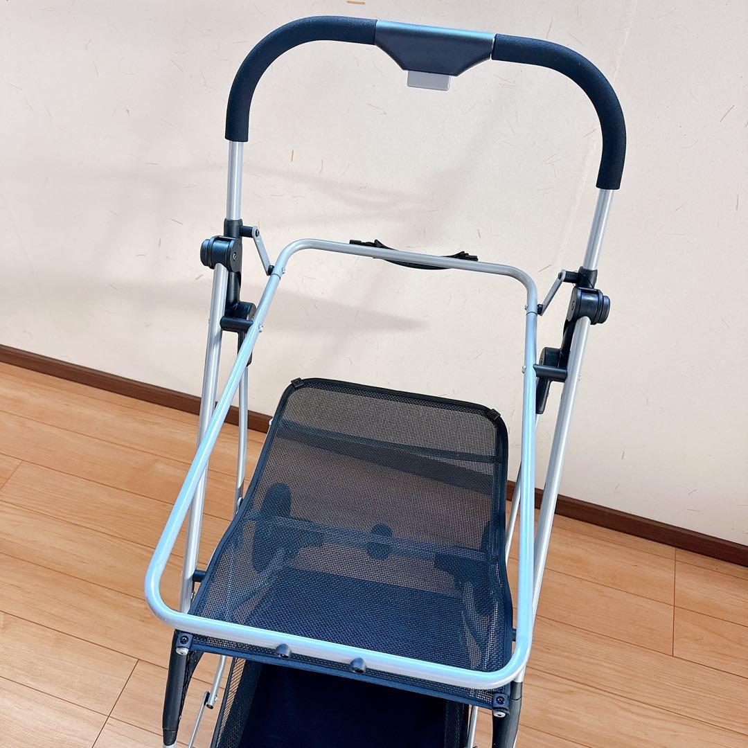 ECoCa エコカ ショッピングカート マイバッグ＋保冷バッグ付 ブラック