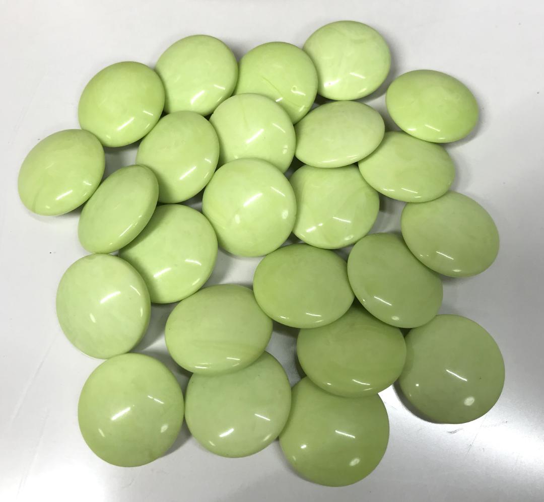 良品 希少 グリーン碁石 囲碁 グリーン 緑 天然木 目に優しい
