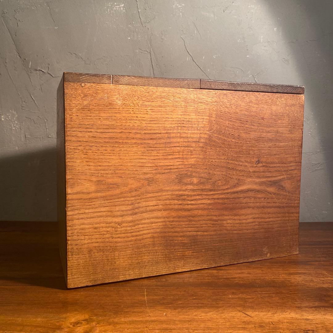 大正 昭和初期 時代物 裁縫箱 銭函 小引き出し アンティーク家具 骨董品