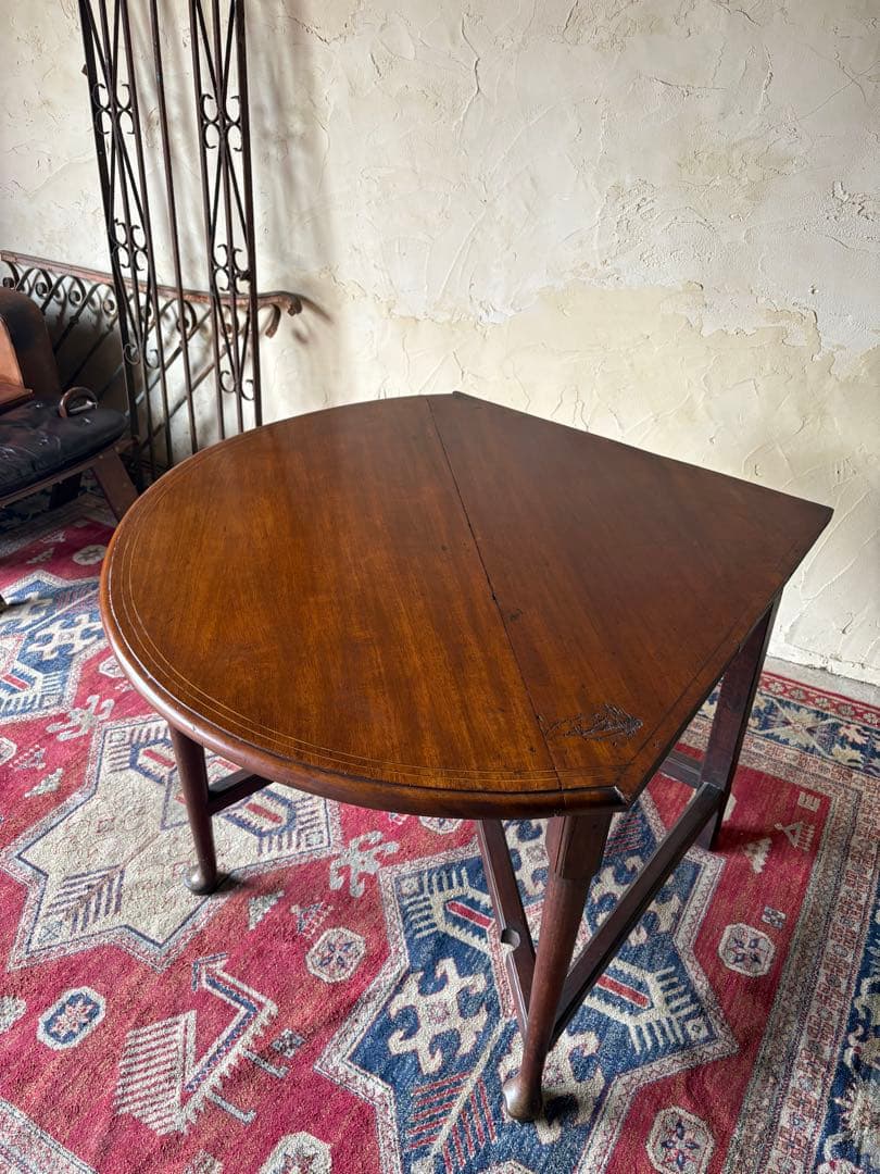 折りたたみテーブル　イギリスアンティーク