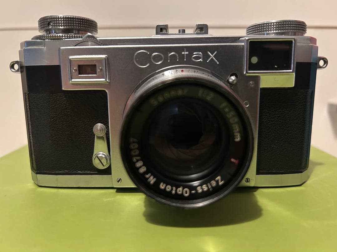 コンタックス Contax IIa + Zeiss Sonnar 50mm F2