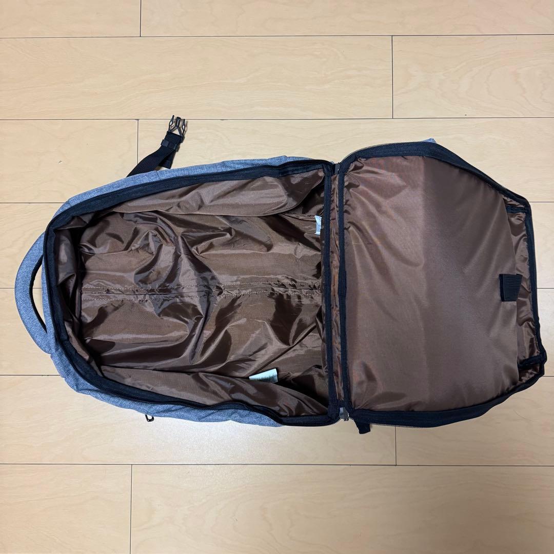 未使用　4way 軽量 多機能キャリー 大容量 リュック キャリーバッグ グレー
