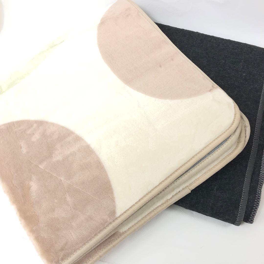 c48 Panasonic 着せ替え電気カーペット　セット　DC-1NK