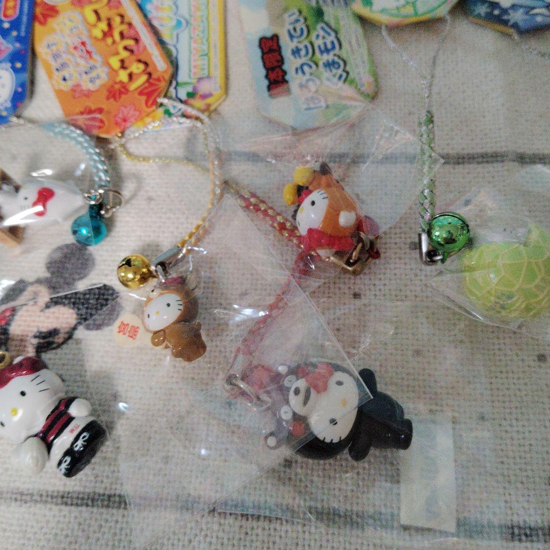 ハローキティ ストラップ まとめ ご当地　根付　ねつけ　ボールペン　限定