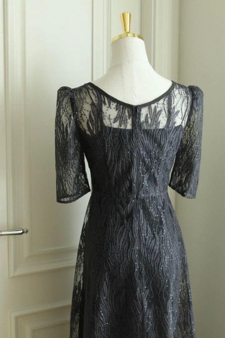 【新品即発送】kaeneスパンコールアネモネドレス