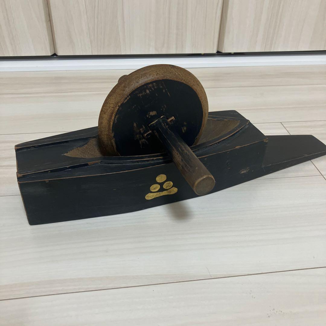 薬研 木製 古道具 アンティーク