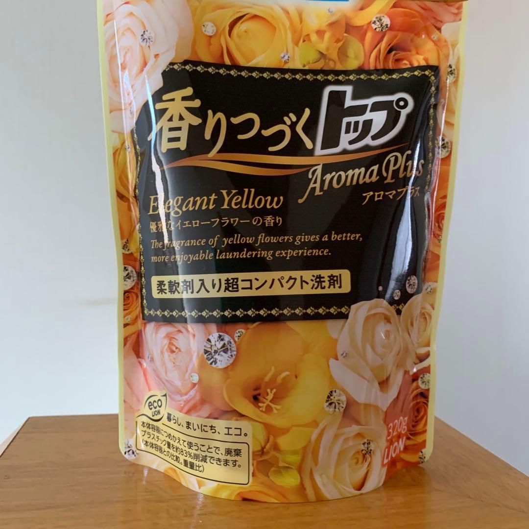 【新品】人気の廃盤品《香りつづくトップ》イエローフラワー　詰め替え４パック