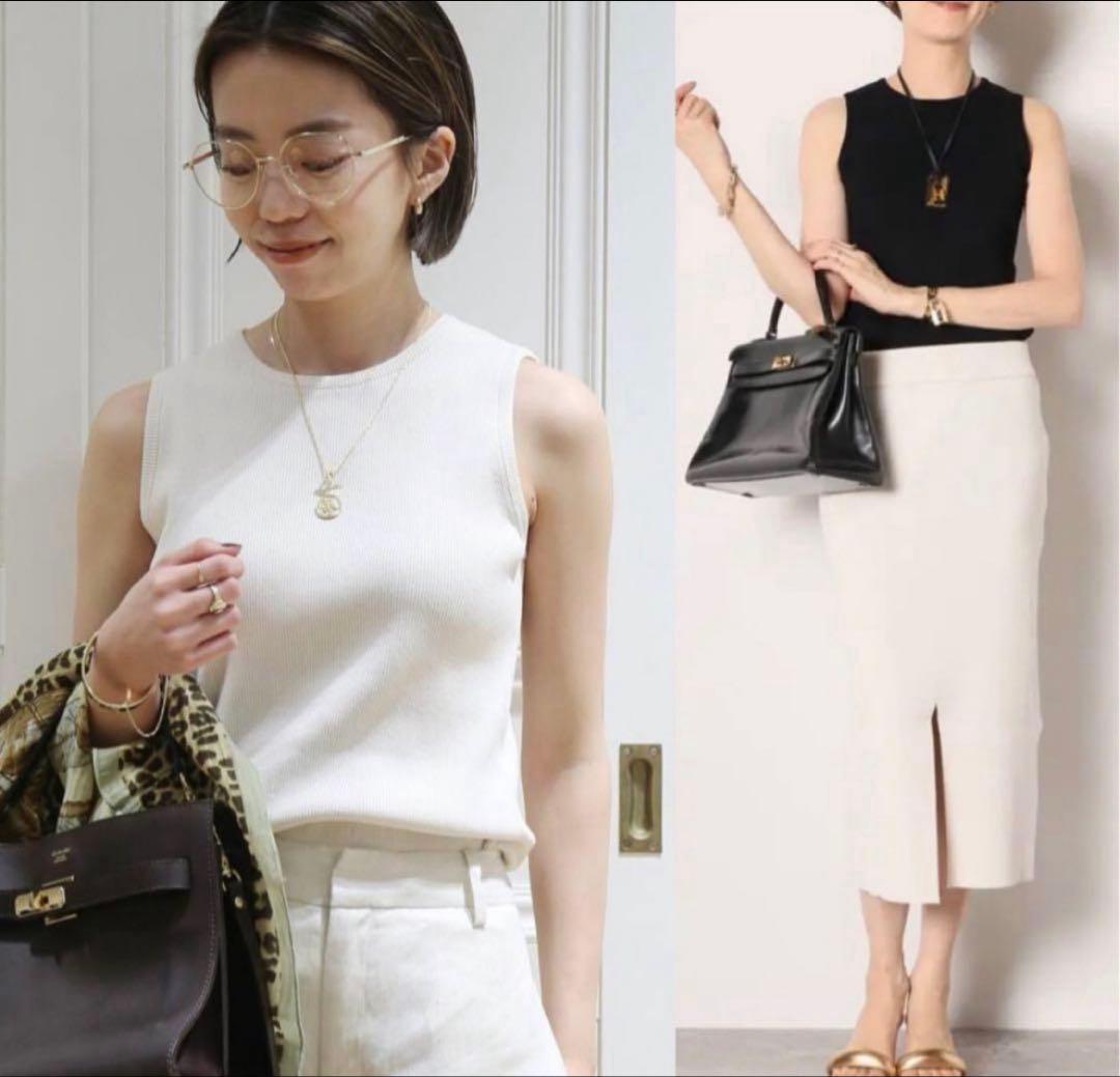 ドゥーズィエムクラスDiner B RIBタンクトップ/conte辺見えみり