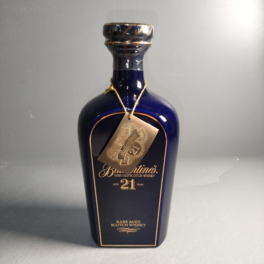 A1295-2/バランタイン21年/ベリーオールド/スコッチウイスキー青/