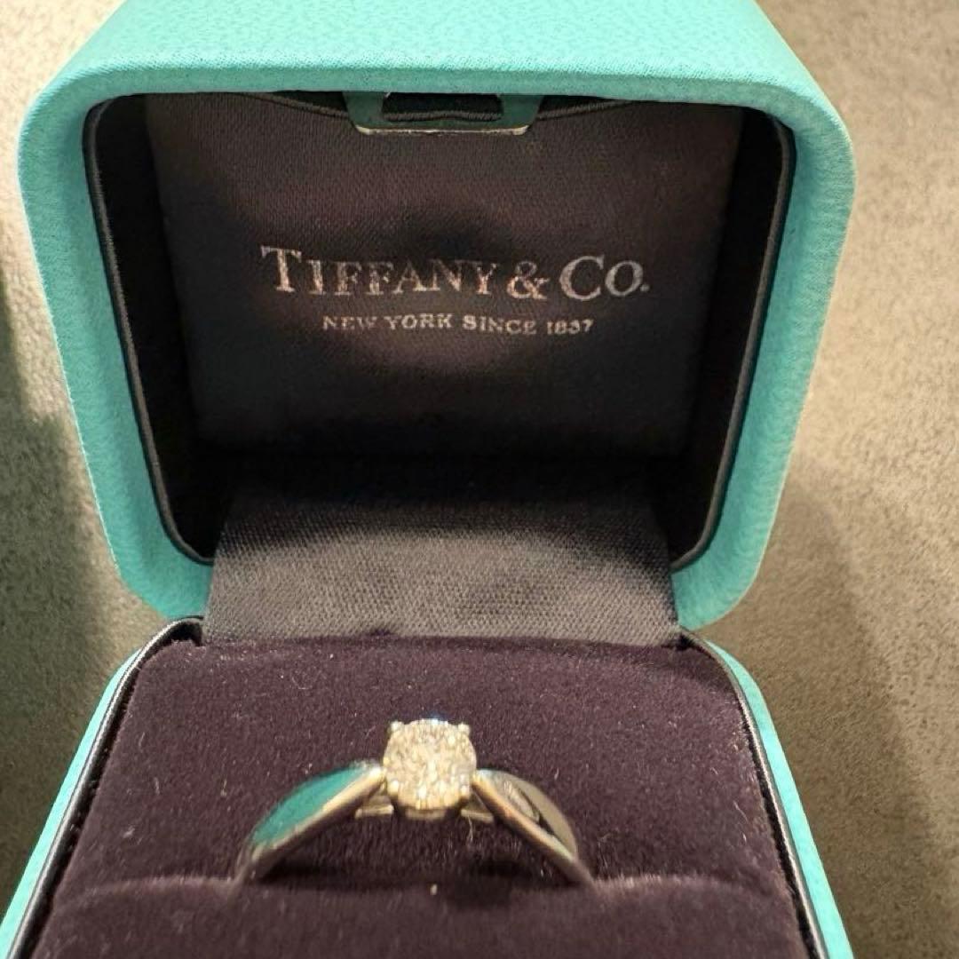 【美品】Tiffany & Co.ダイヤモンド0.32ct ハーモニー