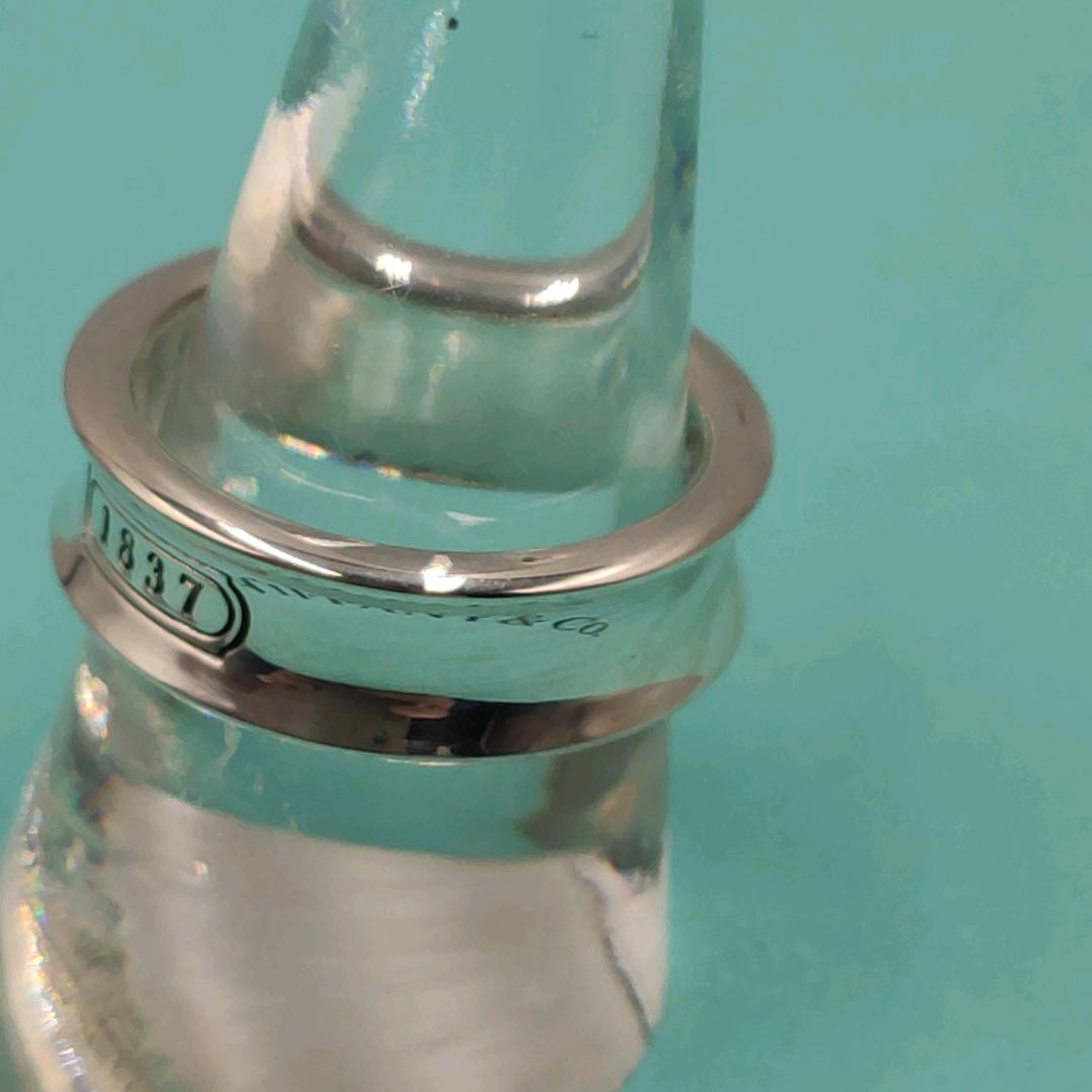 美品【リペア済み]Tiffany & Co　ティファニー　 ナローリング 14号