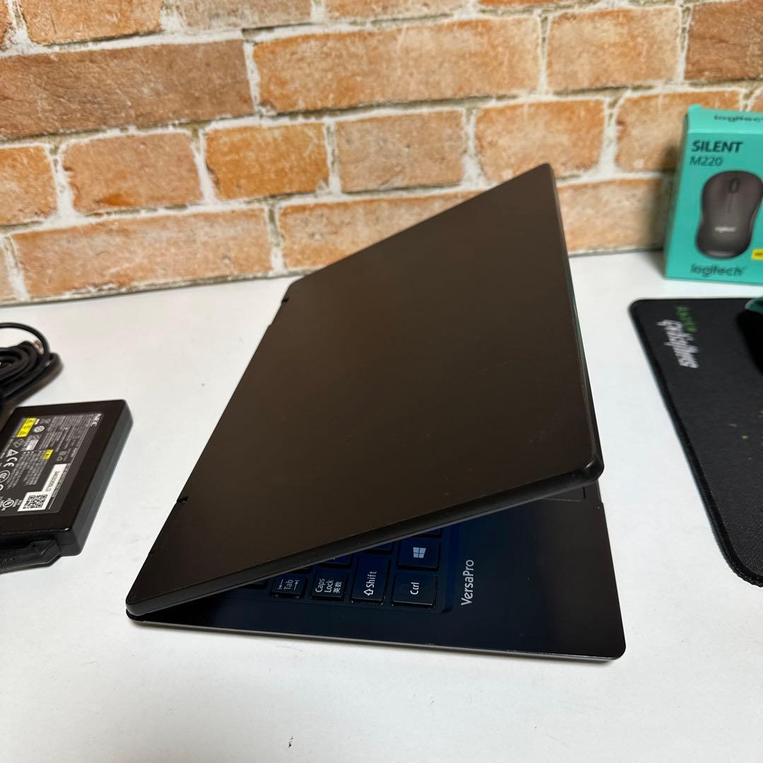 美品NEC VersaPro ノートPC Core m3 SSD オフィス入り
