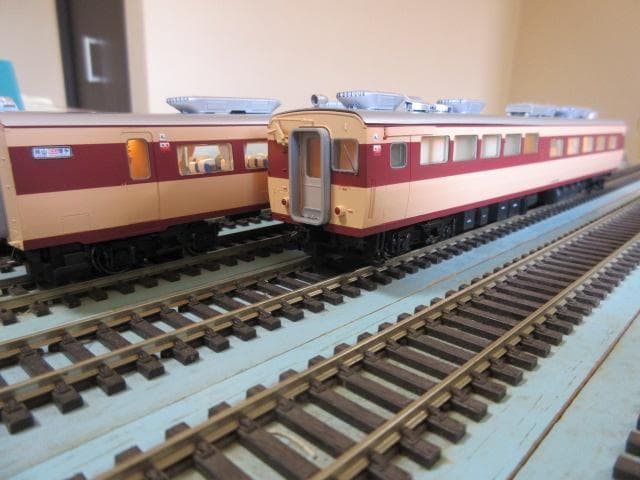 国鉄485系特急電車「初期型」フル編成12両セット HOゲージ 全車室内灯装着済