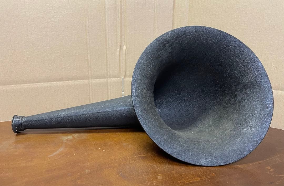 セール20時〜米国製ラッパ型ラジオホーン単体【A】1930年代レトロアンティーク