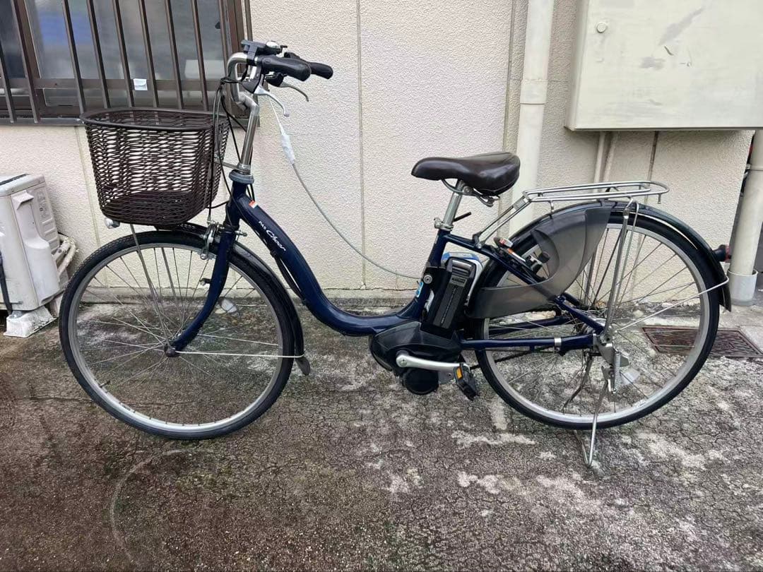 474 YAMAHA PAS Cheer 26インチ　3段変速ギア　電動自転車