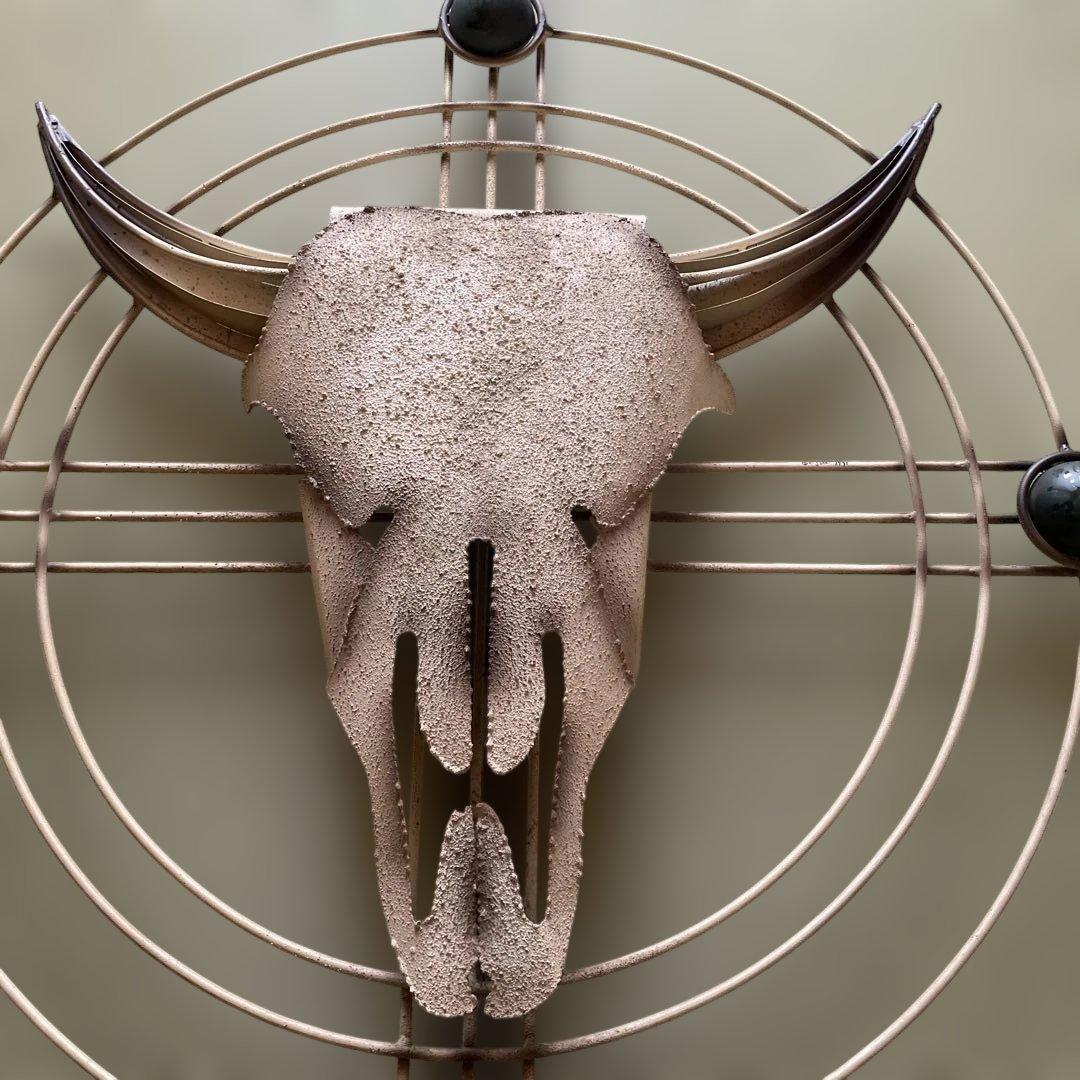 C. JERE カーティス・ジェレ　メタル　ウォールスカルプチャー　壁掛け飾り