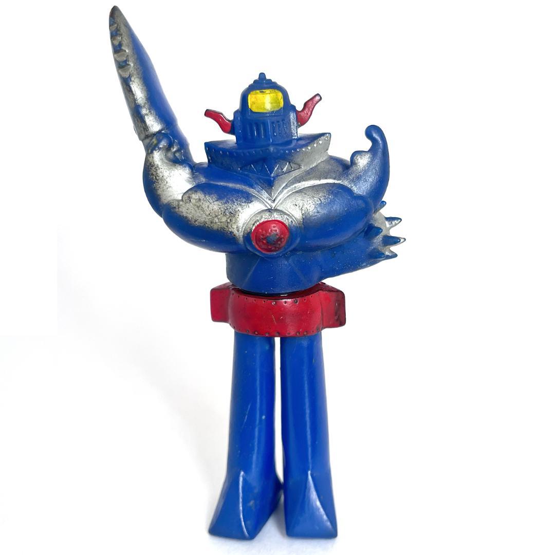 ソフビ ブルマァク ワルター VO 当時物 スーパーロボット マッハバロン