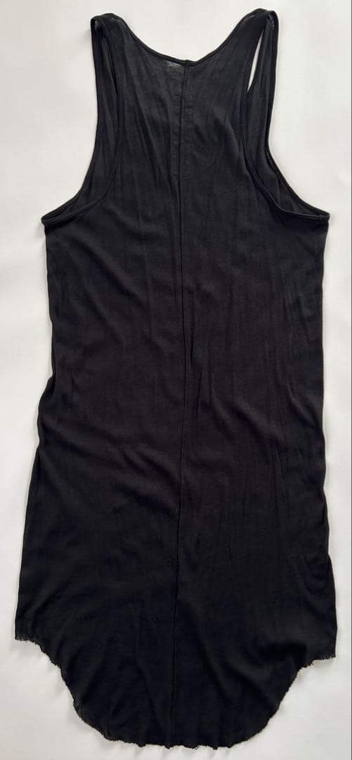 rick owens リックオウエンス ノースリーブ カットソー タンクトップ黒