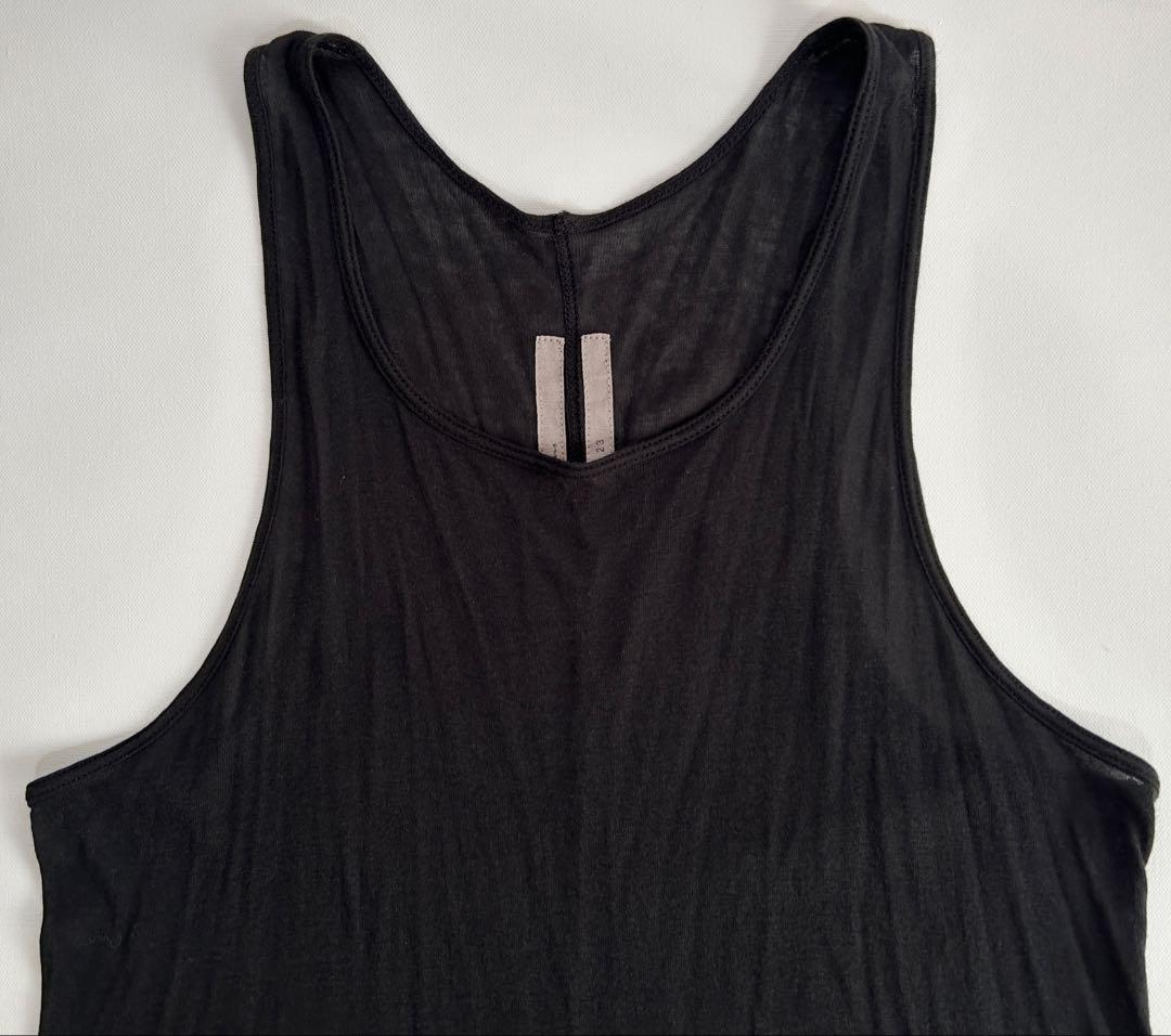 rick owens リックオウエンス ノースリーブ カットソー タンクトップ黒