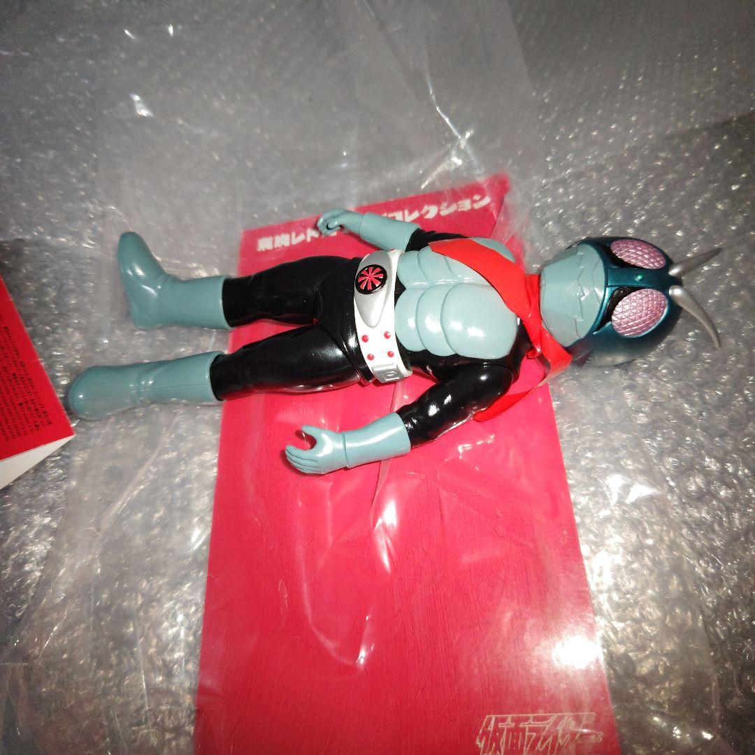 東映レトロソフビコレクション　仮面ライダー旧1号　面取れ