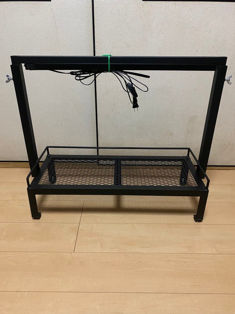 アイアンシェルフ　アイアンラック　多肉植物　アガベ　ライトレールバー