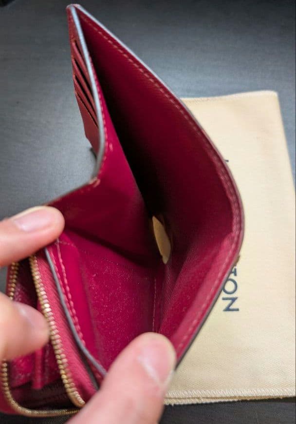 【ワケあり】ルイヴィトン 2つ折り財布