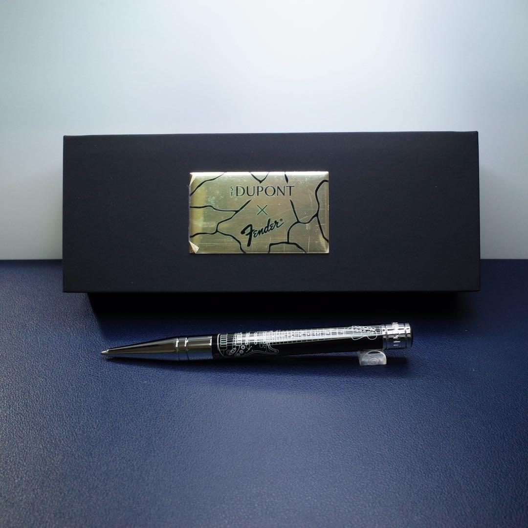 ★美品新品★デュポン　Dイニシャル　フェンダー　ボールペン