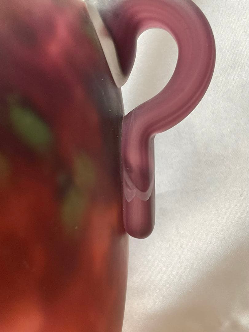 稀少作品！シュナイダー兄弟「ヴィトリフィカシオン彩の花瓶」