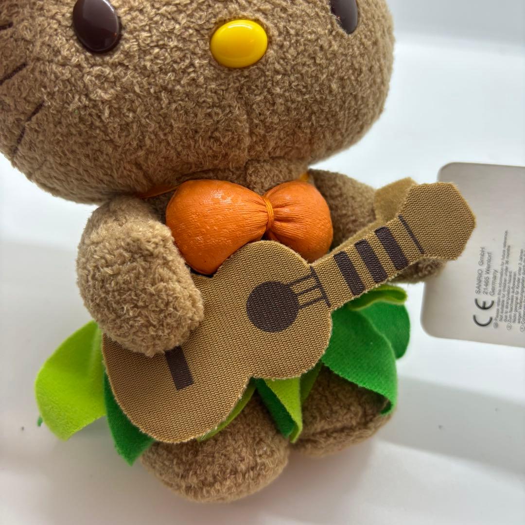 レア　新品タグ付き Sanrio サンリオ ぬいぐるみ ウクレレ ハワイキティ