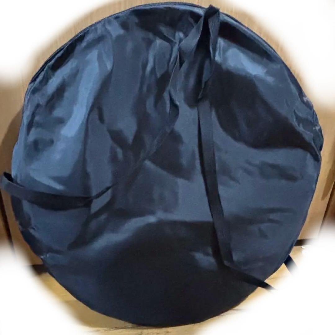 非常　災害時 トイレ テント　折りたたみ式グリーン 凝固剤、袋、手袋50回分付