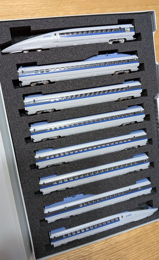 JR 山陽新幹線 500-7000系 プラレールカー 8両セット