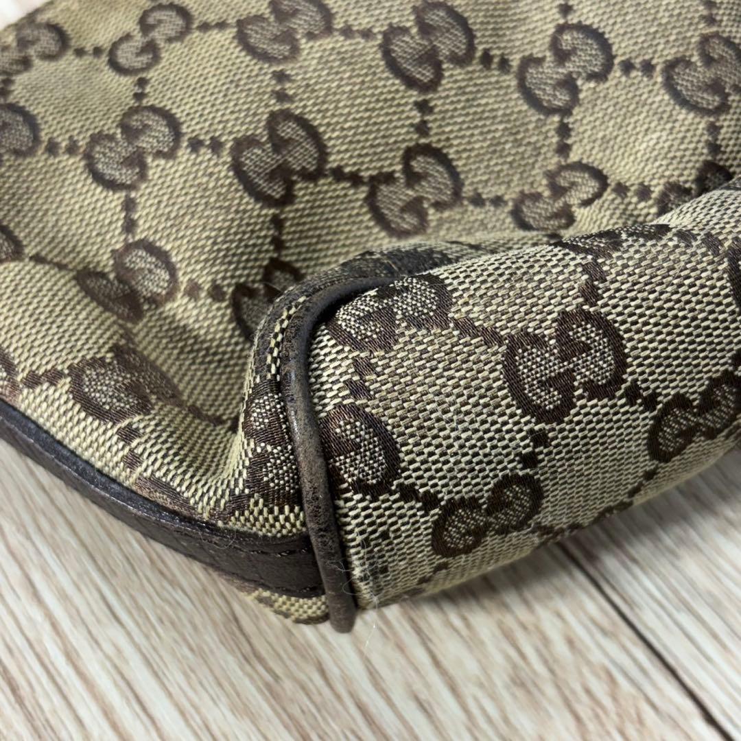 GUCCI グッチ シェリー ライン アクセサリーポーチ キャンバス GG