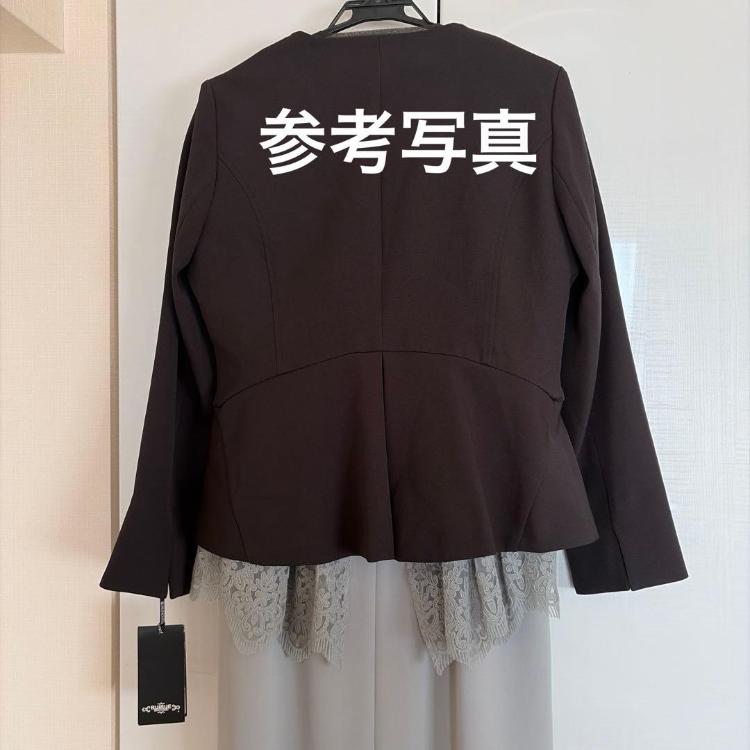 form forma マザードレス レース袖付きロングドレス　大きいサイズ