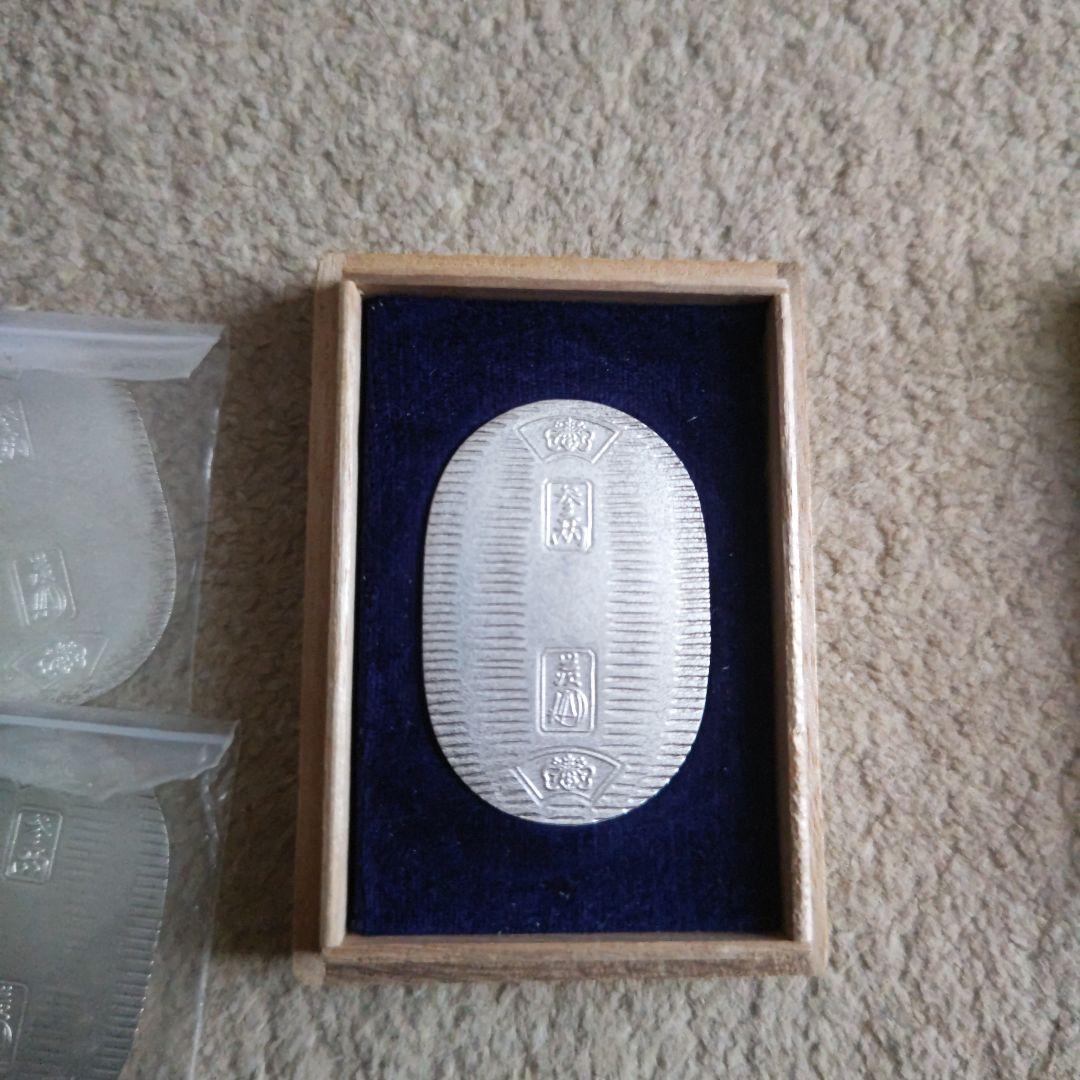 た*つ様 佐川銀製記念品7枚セット 木箱1箱付き