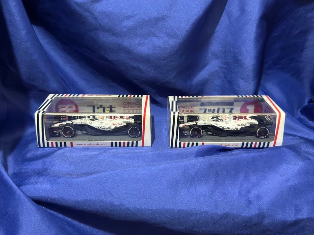 1/43 レッドブル RB21 日本GP フェルスタッペン 角田 岩佐サイン付