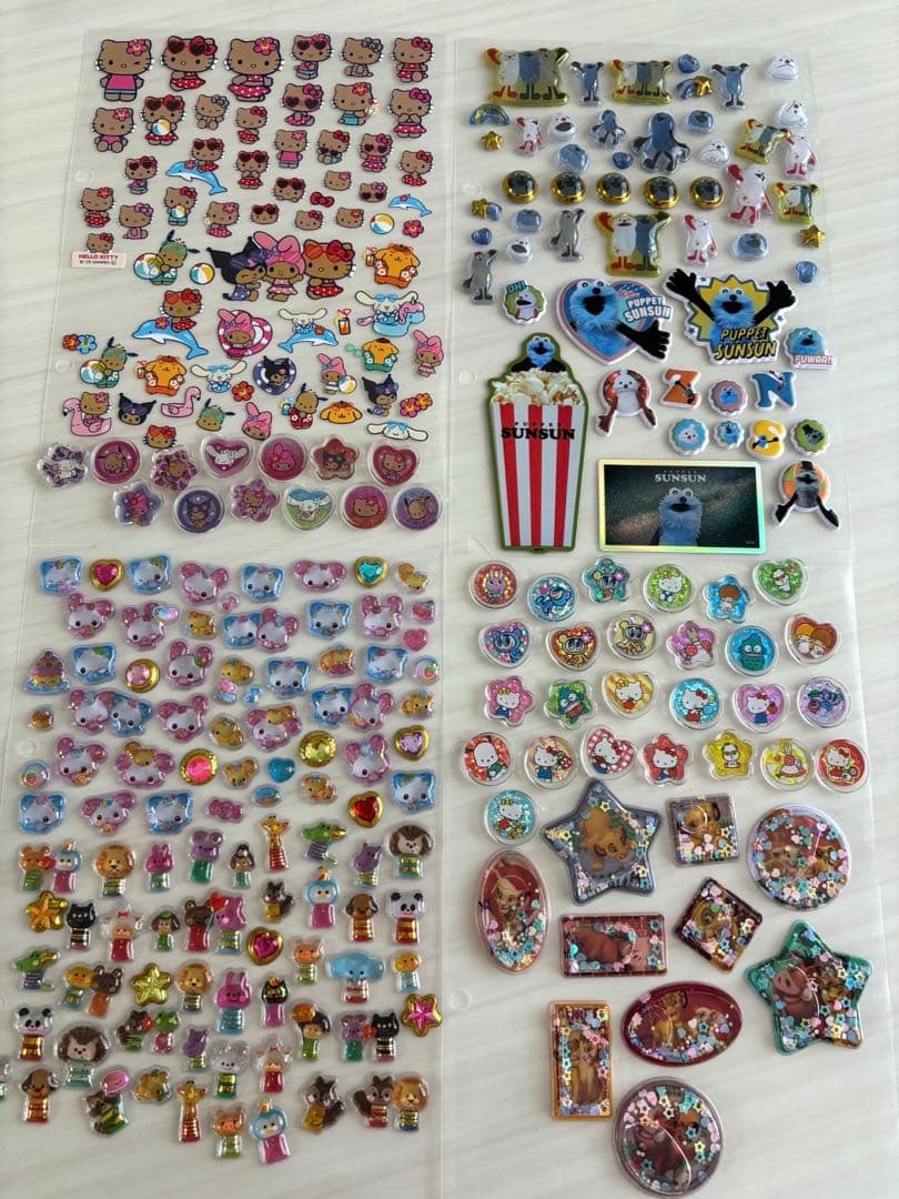 A5 シール帳 完成品 14ページ☺︎