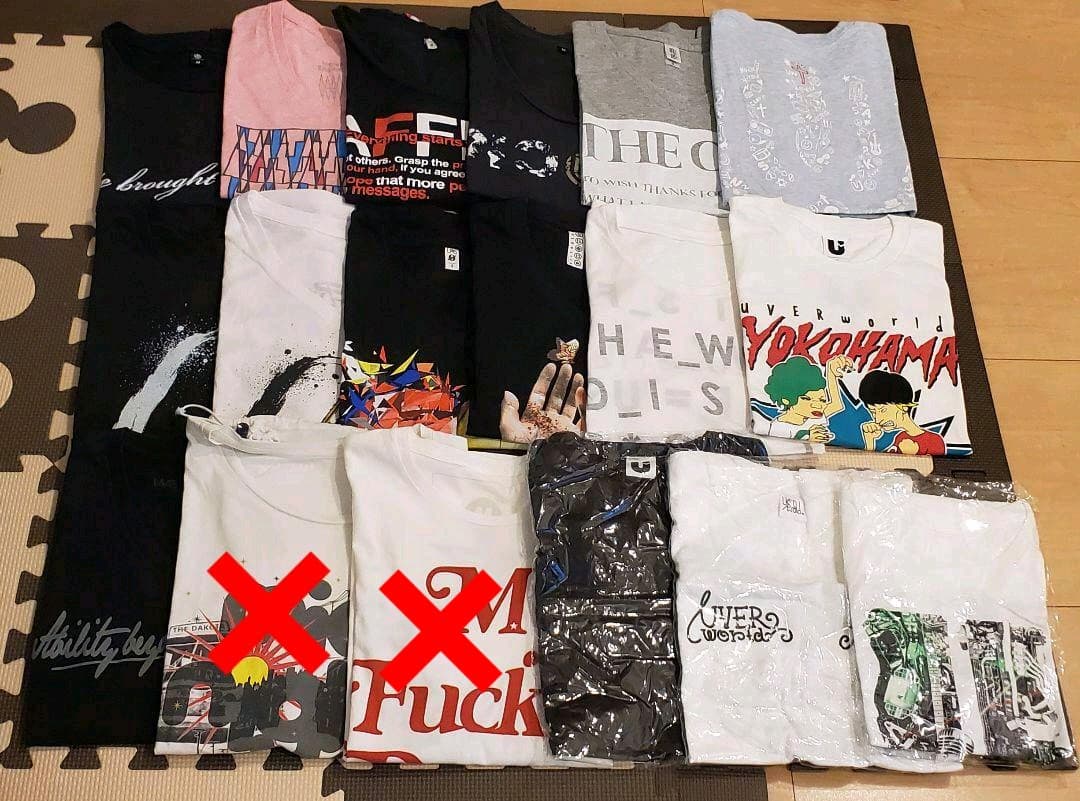 UVERworld 歴代 レア Tシャツ 16枚セット