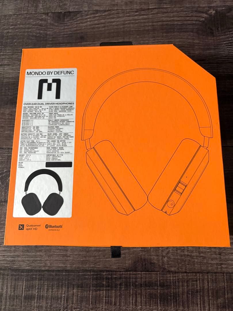 MONDO BY DEFUNC MONDオーバーイヤーヘッドホン