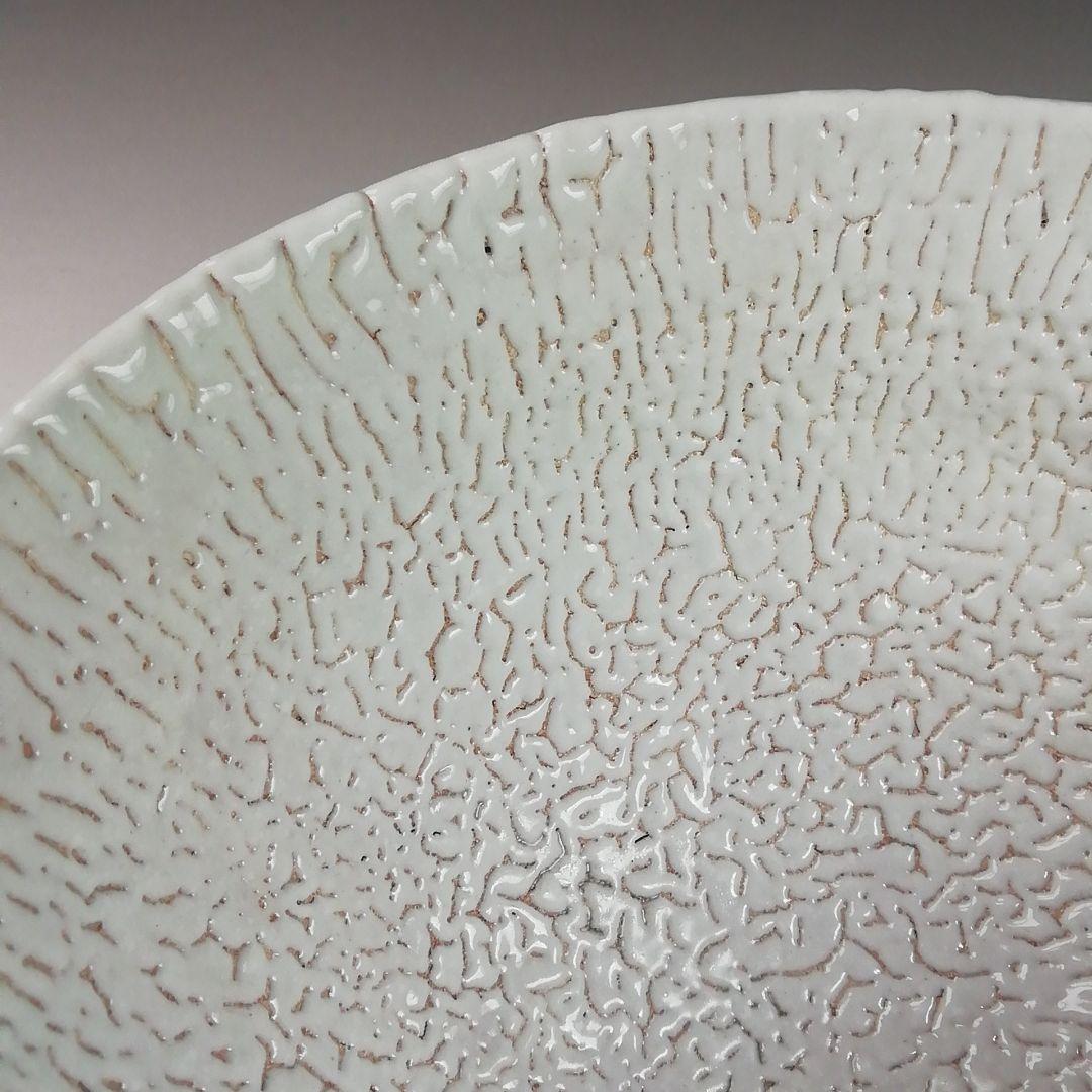 Ｔ８６９　茶碗　『萩茶碗』『小萩窯　厚東建信 造』　共箱　抹茶碗　茶道具