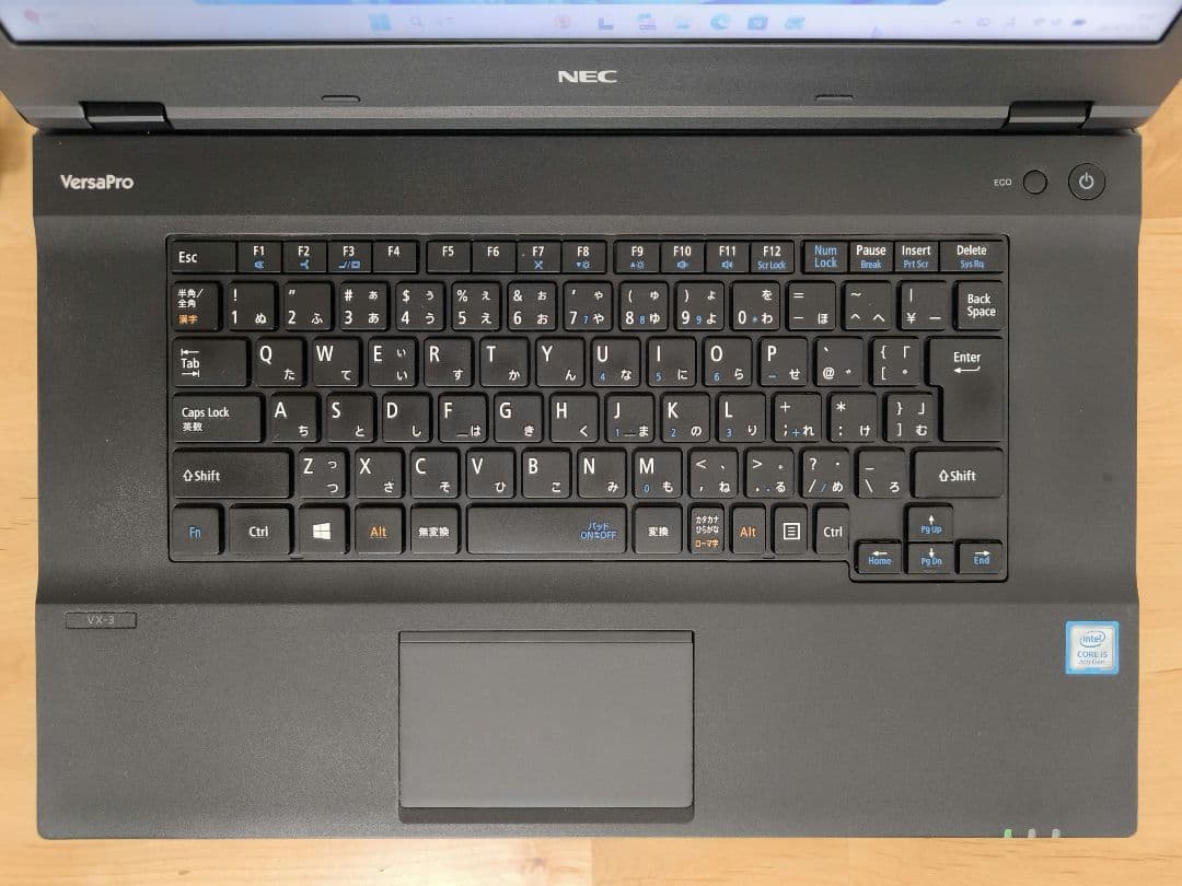 NEC 大画面ノートパソコン／i5第8世代／Windows11／DVD・カメラ