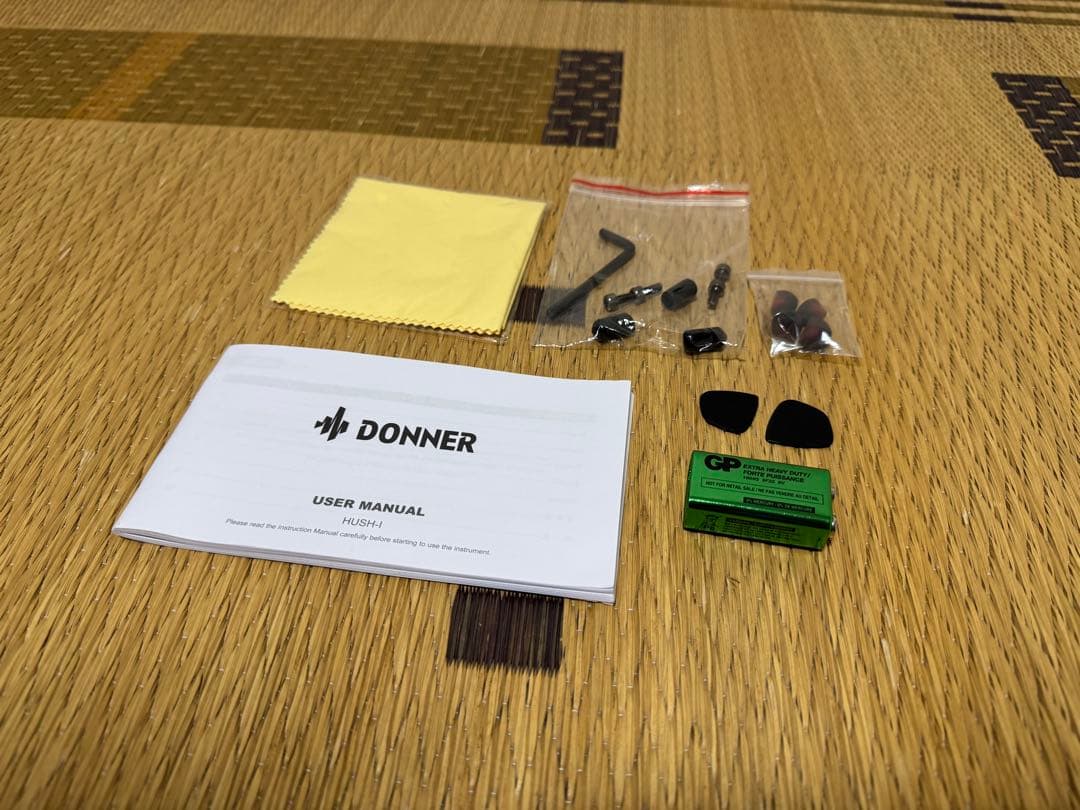 DONNER エレキギター ブラック