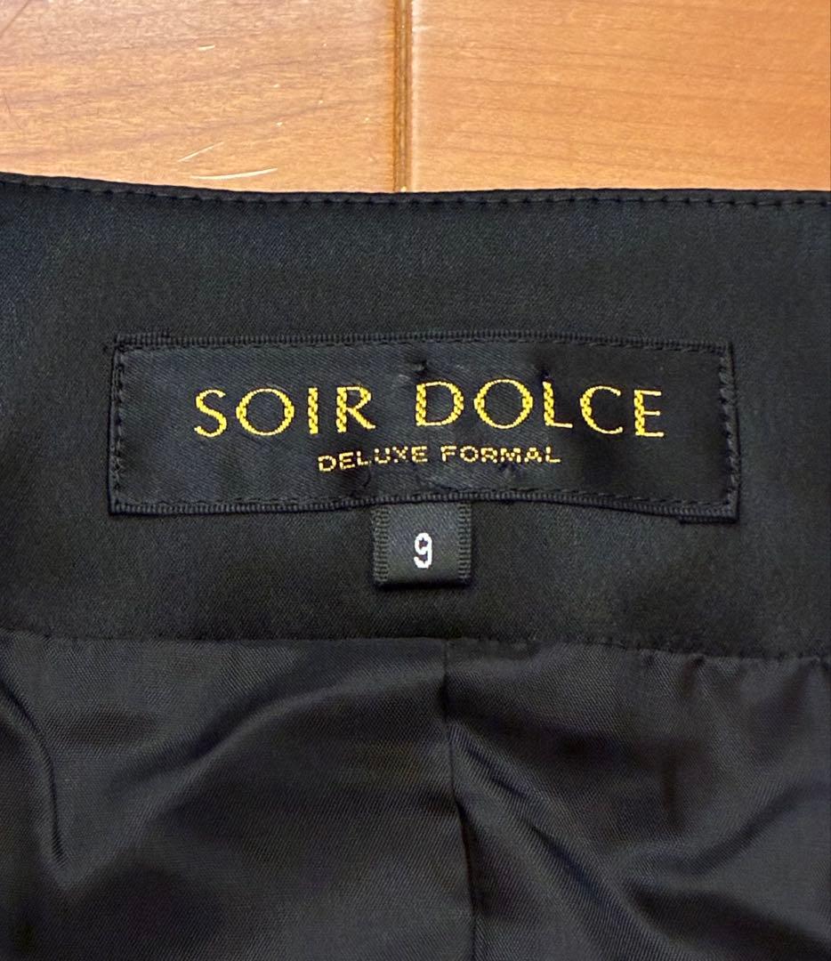 SOIR DOLCE ソワールドルチェ　東京ソワール セットアップ ベロア　M
